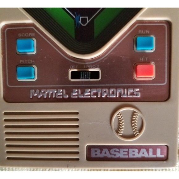 Vintage Mattel Electronics baseball Game 1978 WORKING - Picture 5 of 10
